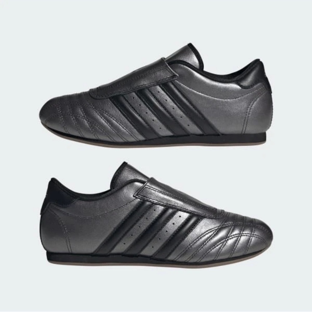 Adidas Metallic Slip-On Athletic Sneakers